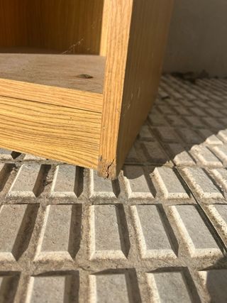 Mesita auxiliar de madera