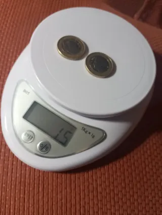 Báscula 5kg 1gr + 2 pilas AAA