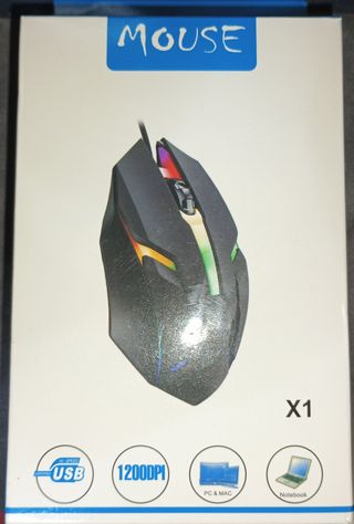 Ratón gaming USB con DPI ajustable (nuevo)
