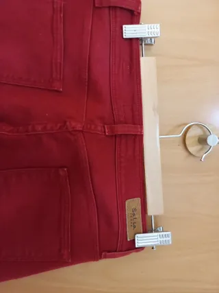 Vaqueros Salsa Joy Mujer Rojo