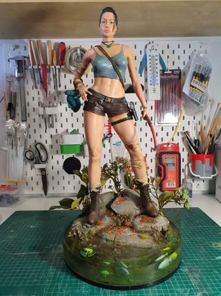 Figura Lara Croft 3D