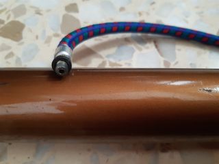 Inflador/Bombín Bicicleta Antiguo + Manguera