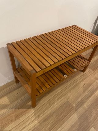 Banco zapatero IKEA MUSKAN madera