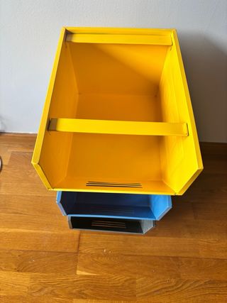 Conjunto 3 Cajas Metálicas Organización