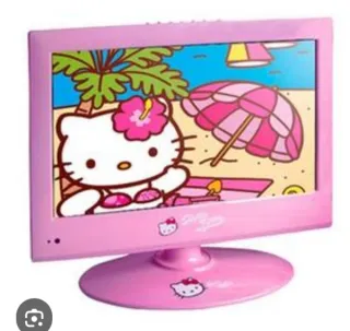 Televisor Hello Kitty Rosa