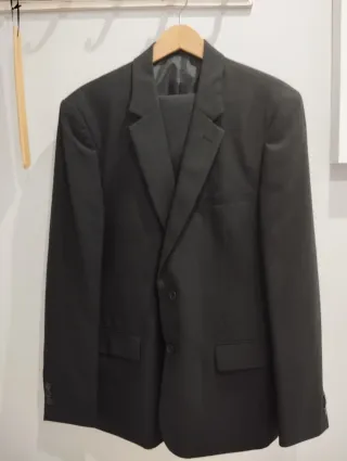 3 Trajes Negro Sin Usar Diferentes Tallas