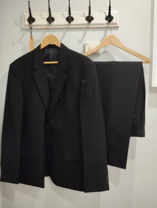 3 Trajes Negro Sin Usar Diferentes Tallas