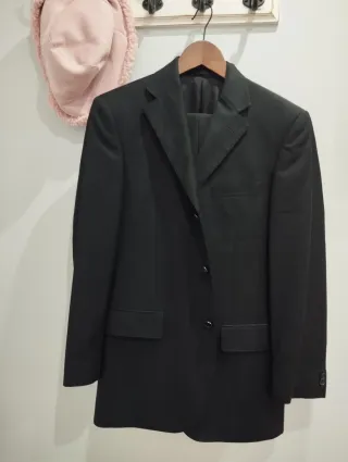 3 Trajes Negro Sin Usar Diferentes Tallas