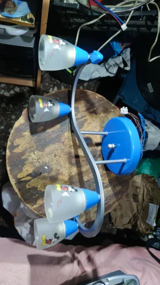 Lámpara infantil Mickey Mouse