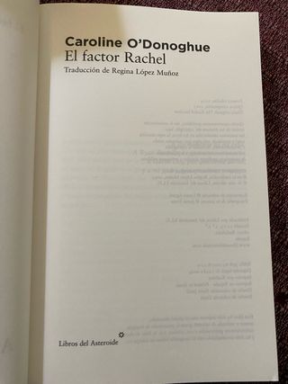 Caroline O’Donoghue./ El factor Rachel