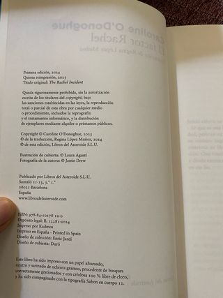 Caroline O’Donoghue./ El factor Rachel