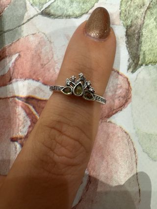 Anillo Pandora Tiana Princesa Sapo