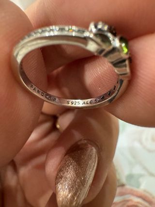 Anillo Pandora Tiana Princesa Sapo