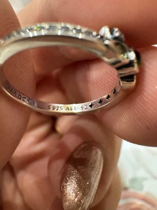 Anillo Pandora Tiana Princesa Sapo