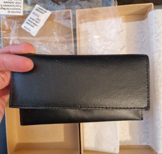 Porta documenti Bal Negro pelle nera