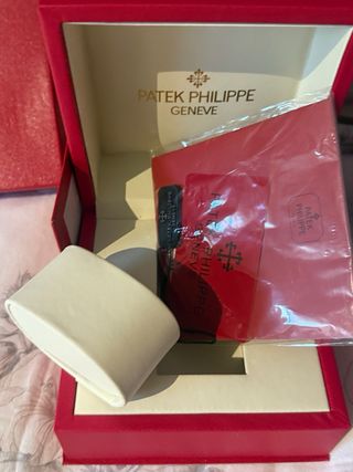 Caja Patek Philippe + Accesorios