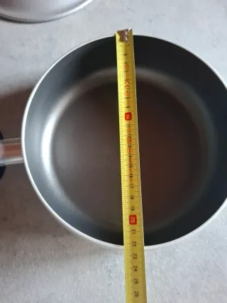 Set 2 pezzi pentola e tappo casseruola Guzzini