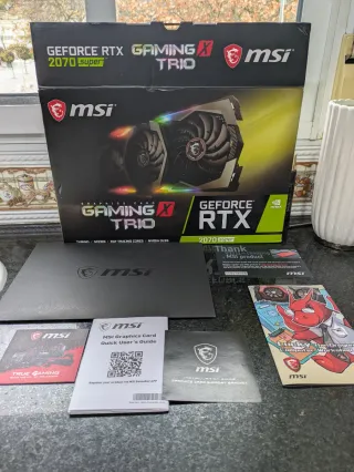 MSI RTX 2070 Super Gaming X Trio - NO FUNCIONA