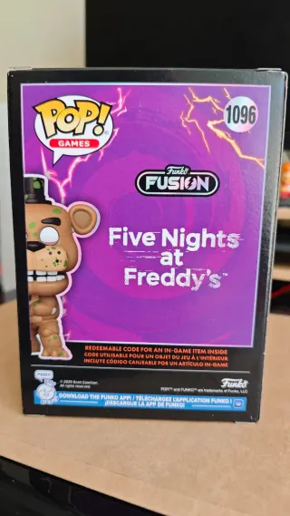 Funko Pop Freddy Fazbear with pizza launcher Chase