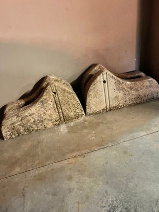 Aparcabicicletas de hormigón monoplaza