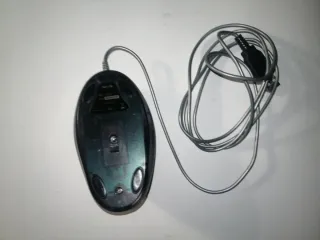 Ratón ordenador NGS Rojo y plateado