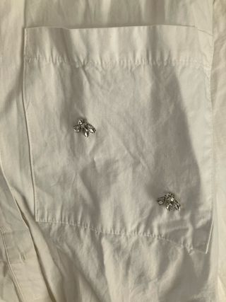 Camisa oversize Zara con adornos