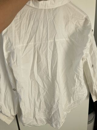 Camisa oversize Zara con adornos