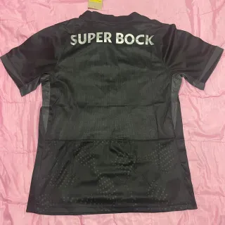 Camisola Futebol Nike SCP Betano Preta