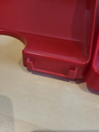 3 Cajones Archivador Oficina Rojo