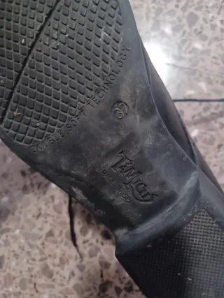 Botines 100% de piel por dentro y por fuera negros