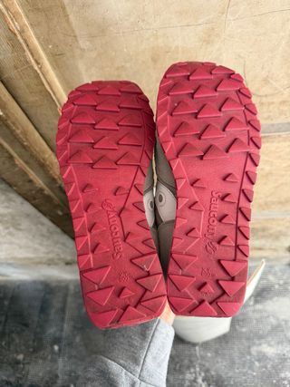 Saucony Jazz Beige/Rosso Scarpe Donna