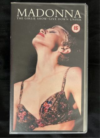 Madonna The Girlie Show VHS Live Down Under
