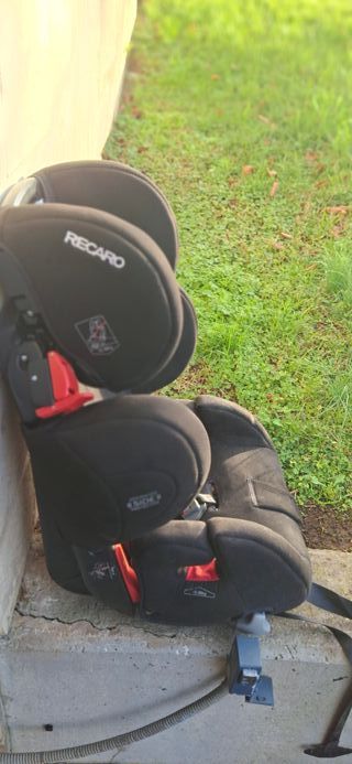 Silla Coche Recaro Grupos 1-2-3 Negra