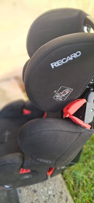 Silla Coche Recaro Grupos 1-2-3 Negra