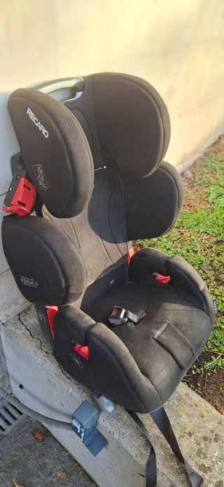 Silla Coche Recaro Grupos 1-2-3 Negra