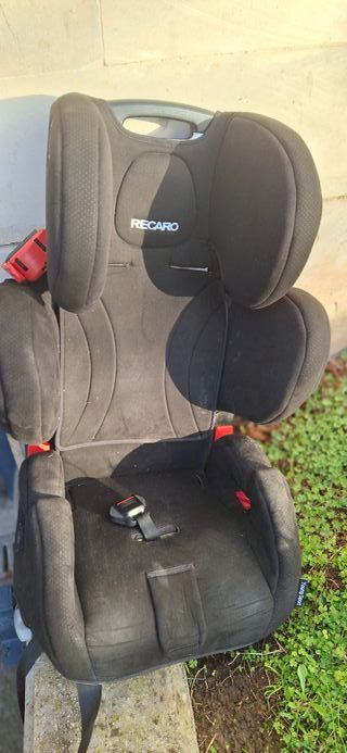 Silla Coche Recaro Grupos 1-2-3 Negra