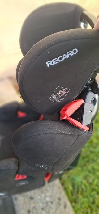 Silla Coche Recaro Grupos 1-2-3 Negra