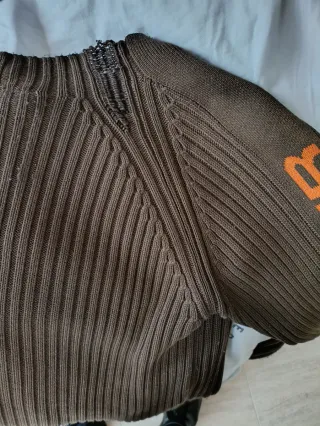 Jersey Quiksilver Marrón Talla S