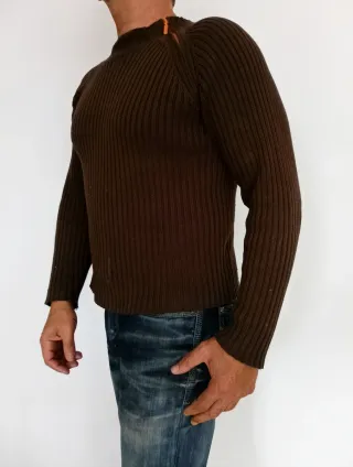 Jersey Quiksilver Marrón Talla S