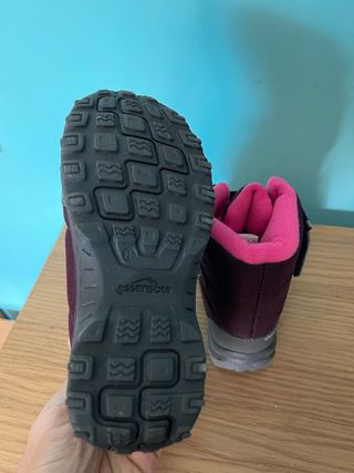 Botas de nieve para niña moradas