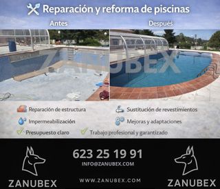 Reparación y reforma de piscinas