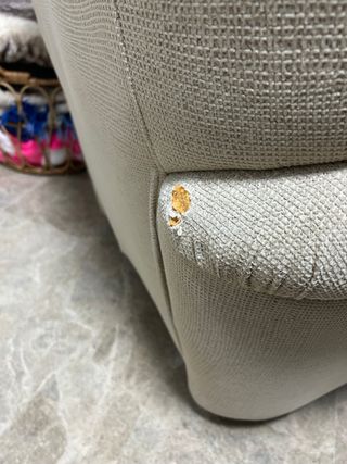 Sofá  Relax Beige Tela