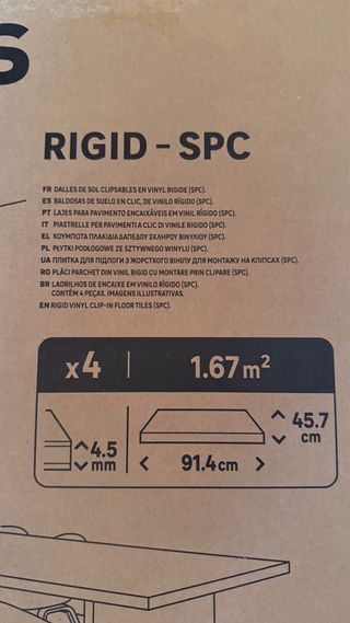 Suelo vinílico Artens Intenso SPC Click