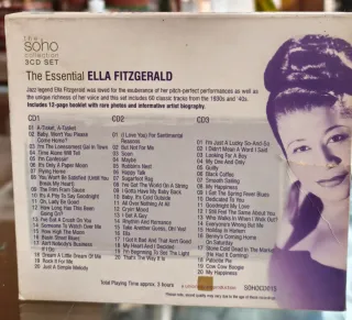 The Essential Ella Fitzgerald 3CD Set