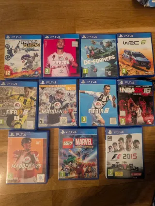 PS4 Ultimate Player 1TB + 11 Juegos + 3 mandos.