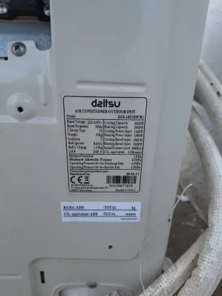 Aire Acondicionado Daitsu 5000 frigorias