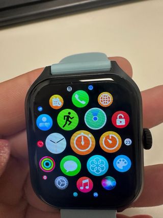 Reloj Inteligente Smartwatch Negro Multicolor