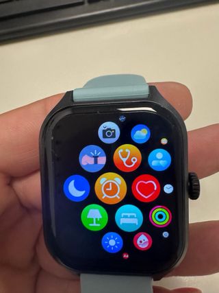 Reloj Inteligente Smartwatch Negro Multicolor