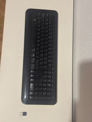 Teclado Microsoft Inalámbrico Negro