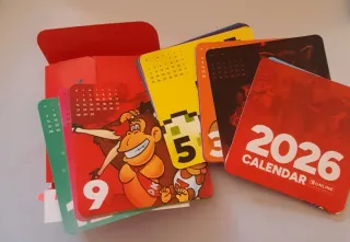Calendarios 2026 Club Nintendo y  MyNintendo